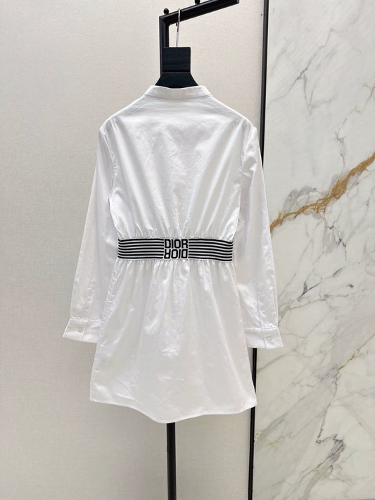 D 25 Spring/Summer latest elastic shirt dresses