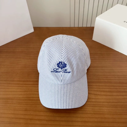 Lor 25 striped baseball cap