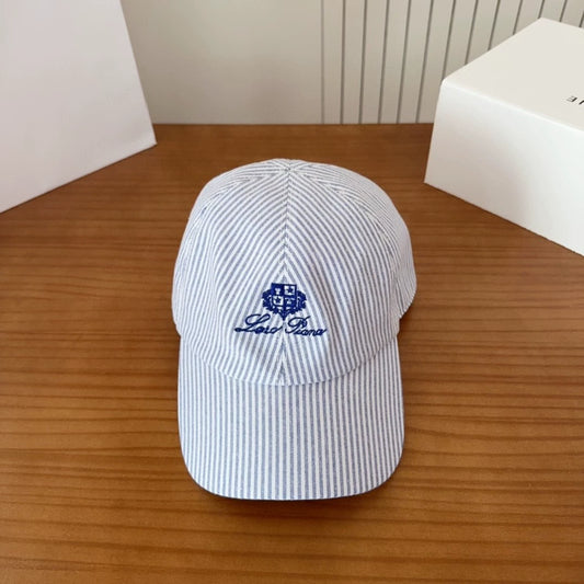 Lor 25 striped baseball cap
