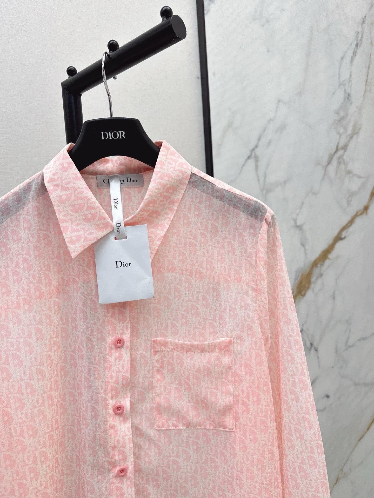 D 25 Spring/Summer Newest See-Through Blouse