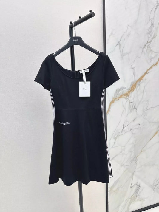 D 25 New Double Layers Ribbon Embellished Dresses