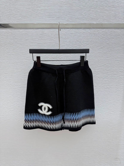 c 25 New Striped Tank Top Shorts Knit Set