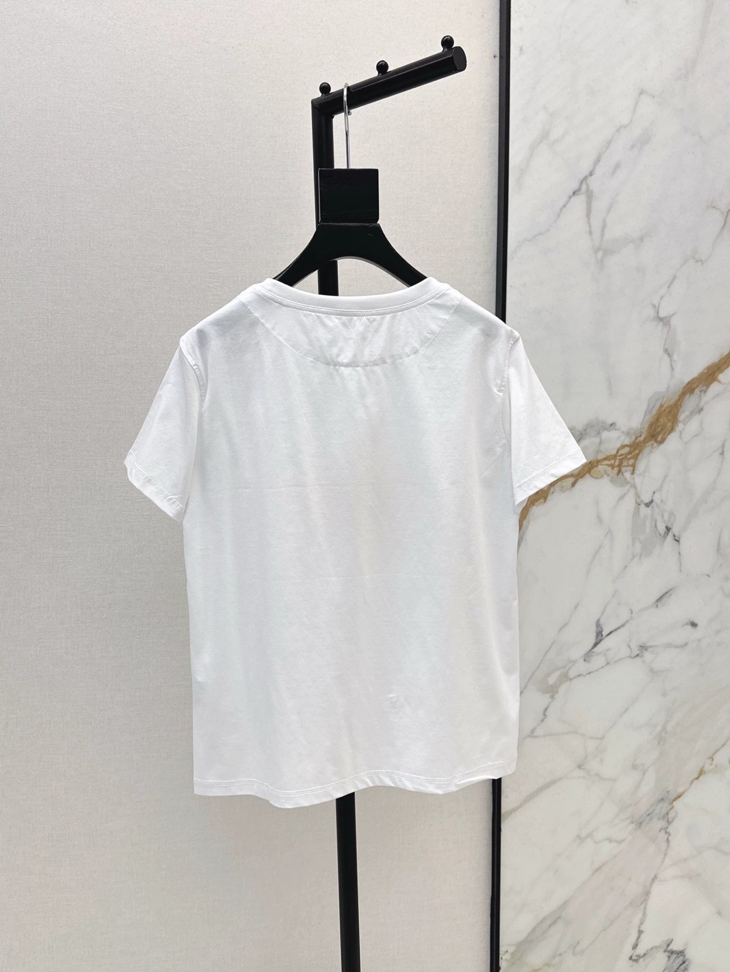 H 25 Spring/Summer New Paris Series Short Sleeve T-Shirt