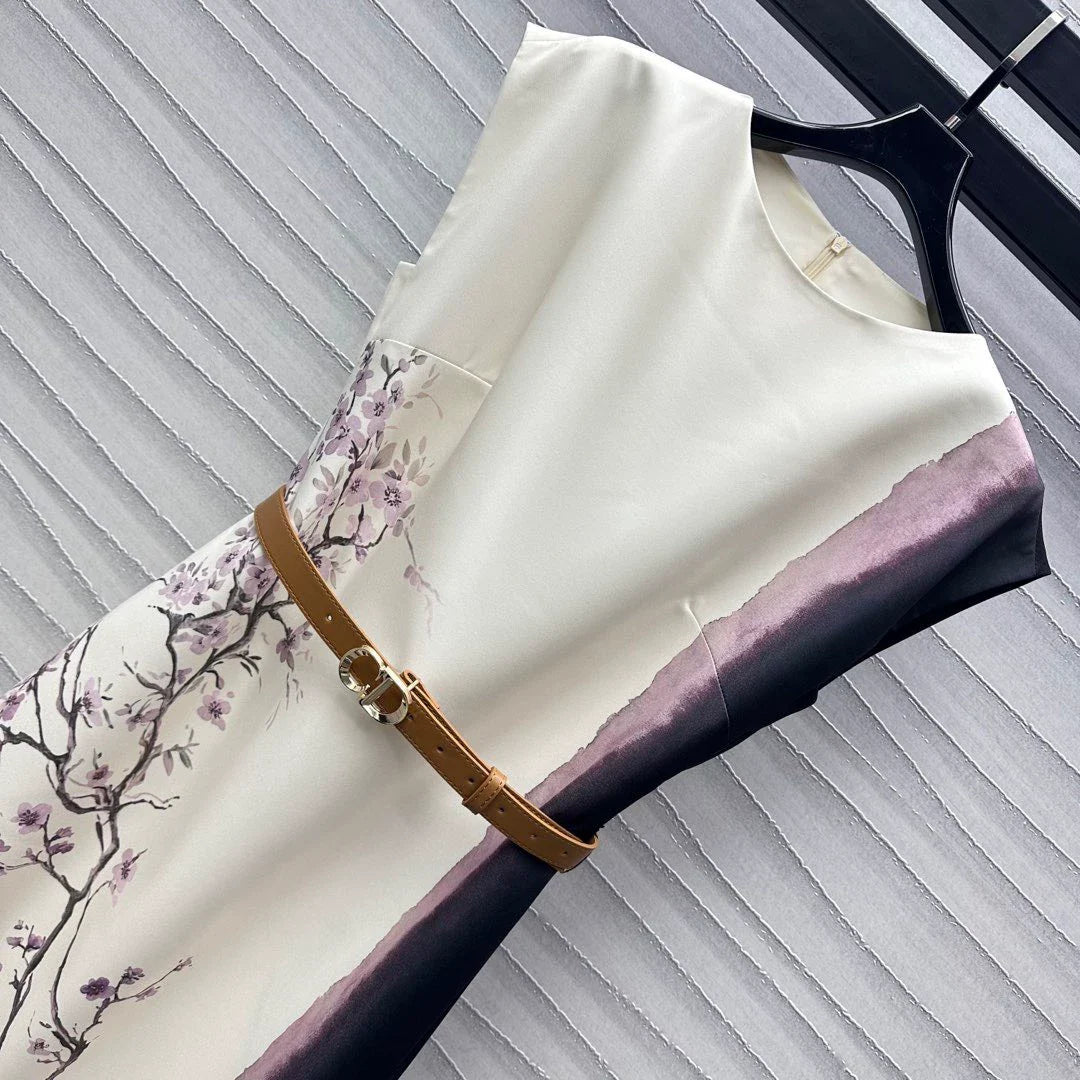 2025 Summer New Arrivals Straight Printed Long Skirt