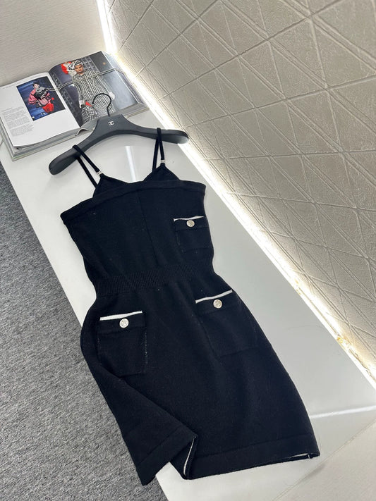 C 25 Knitted slip dress