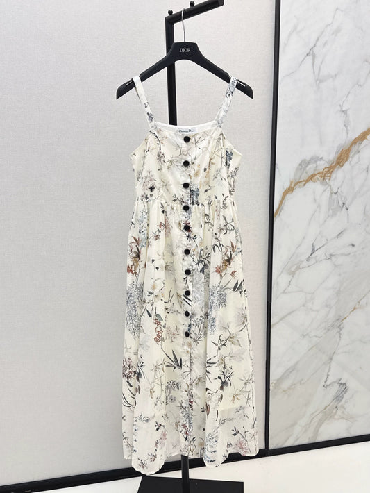 D 25 Spring and Summer New Printed Halter Dresses