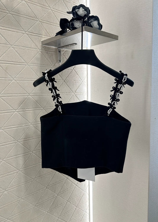 C 25 Pearl Bow Camisole