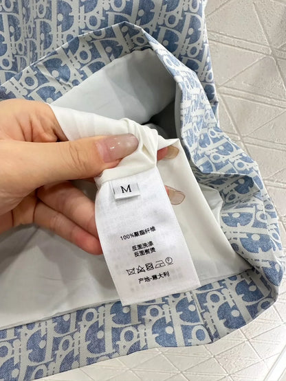 D 25 spring and summer new jacquard undershirt dress