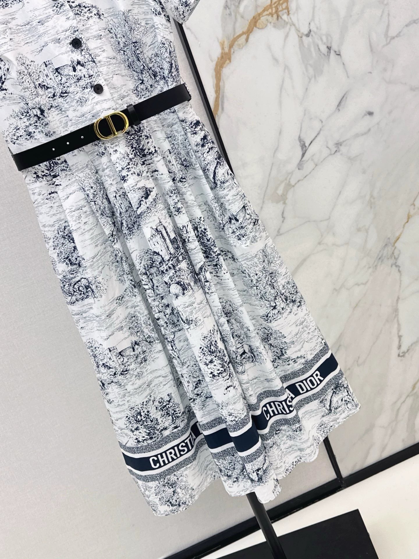 D 25 Spring/Summer Latest Printed Pattern Dresses