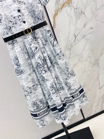 D 25 Spring/Summer Latest Printed Pattern Dresses