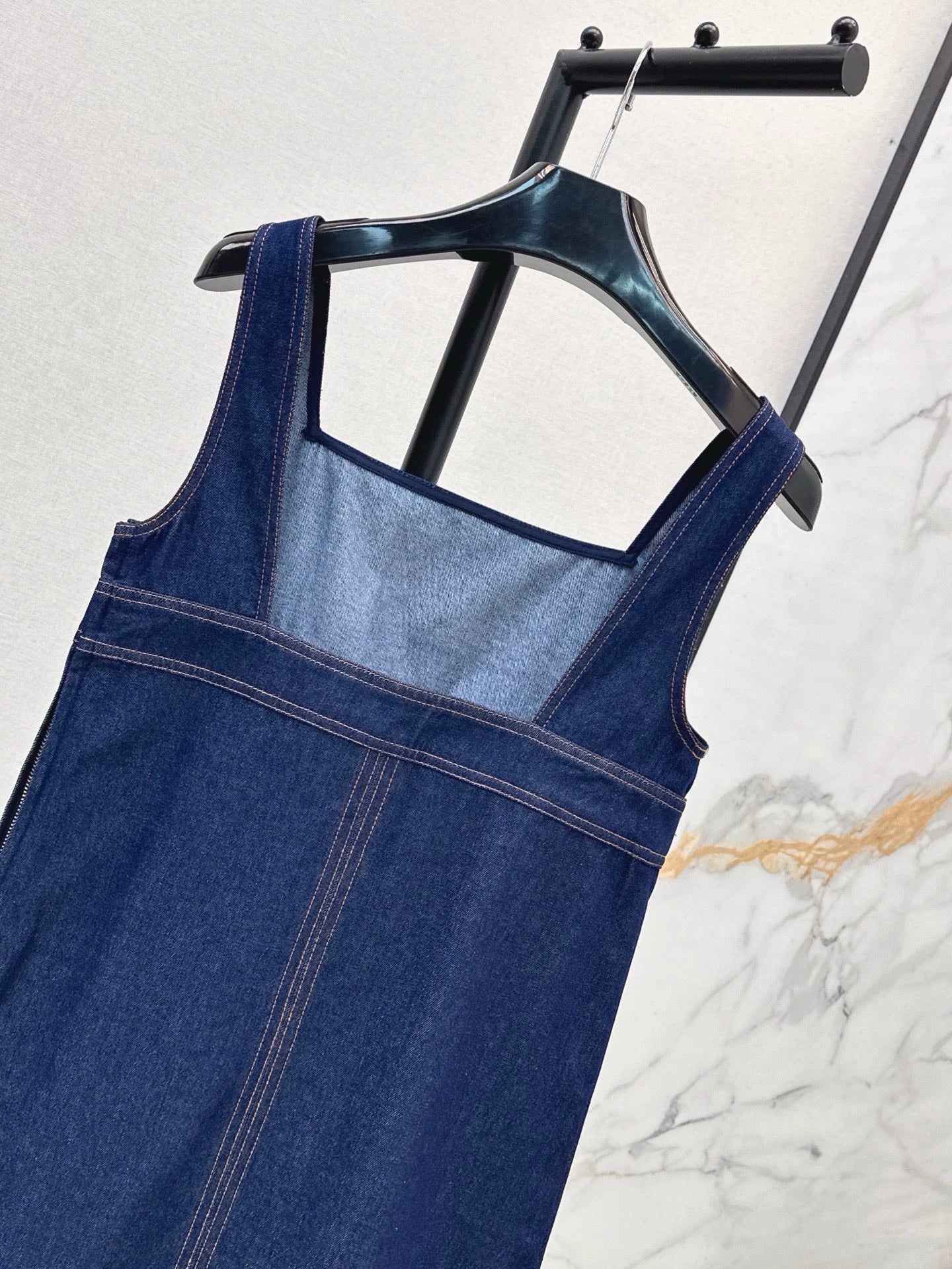 CE 25 Spring/Summer New Denim Vest Dress