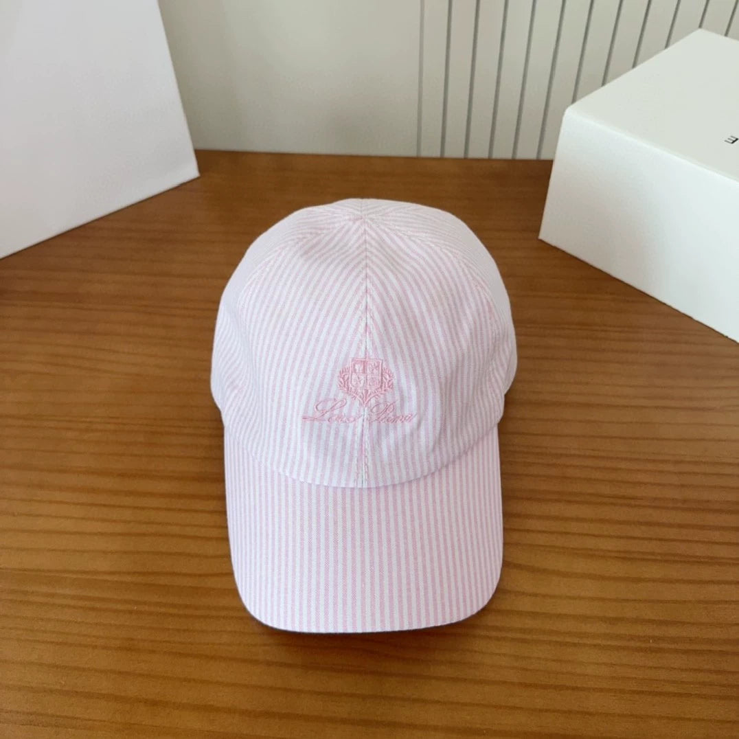 Lor 25 striped baseball cap