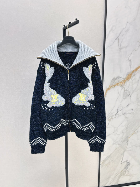 L 25 new cotton wool zipper jacket