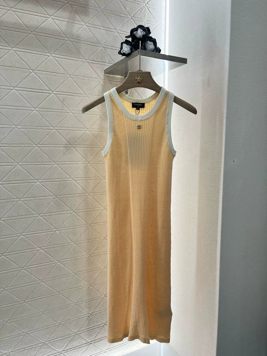 C 25 New Slim Knit Tank Dress
