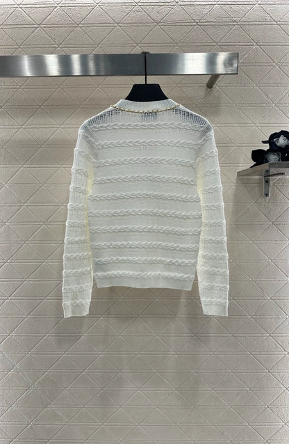 C 25 Cable-knit cardigan