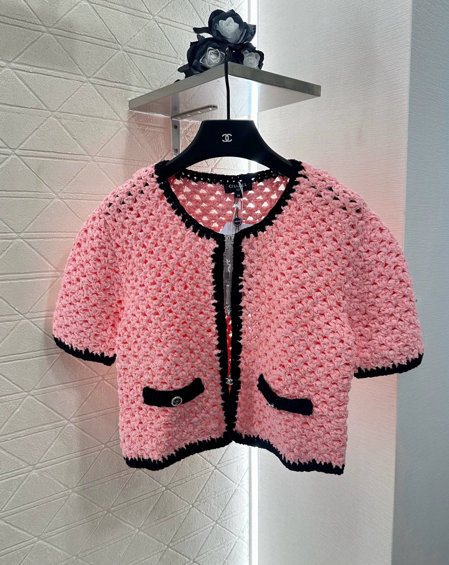 C 25 Knitted Dress Cardigan and Short Skirt Set