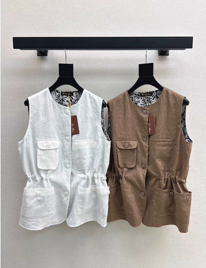 LOR 25 spring and summer new vest coat