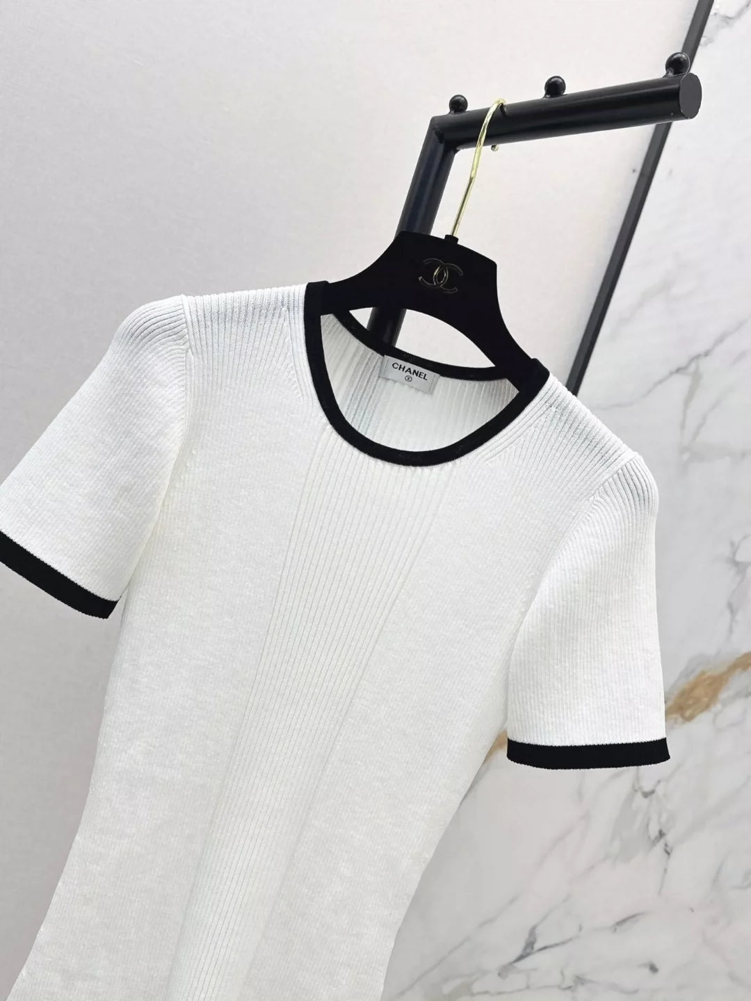 C 25 Spring/Summer New Short Sleeve Knit Cardigan