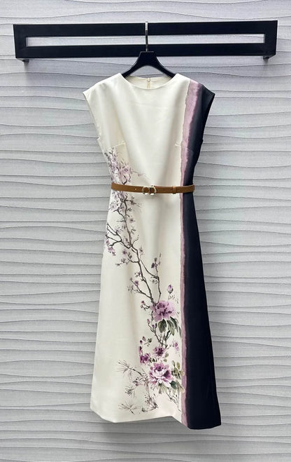 2025 Summer New Arrivals Straight Printed Long Skirt