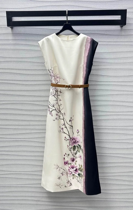 2025 Summer New Arrivals Straight Printed Long Skirt