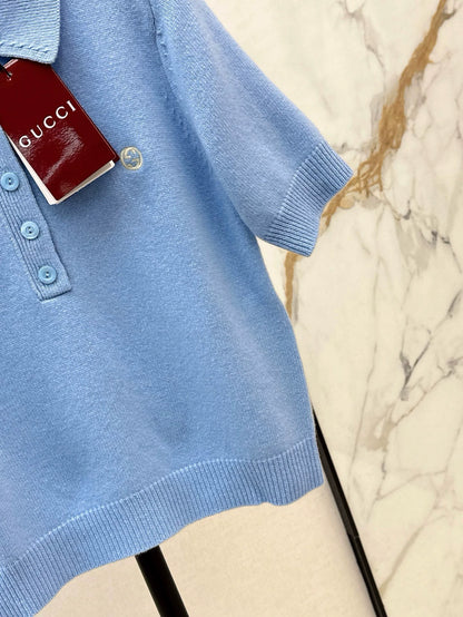 G 25 Spring/Summer Latest Lapel Short Sleeve Top