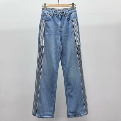 D 25 Side Stripe Jeans(S-XXL)