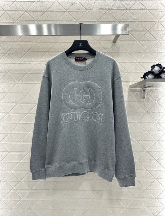 G 25 round neck lettering sweatshirt