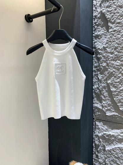 C 25 Classic Embroidered logo knit undershirt