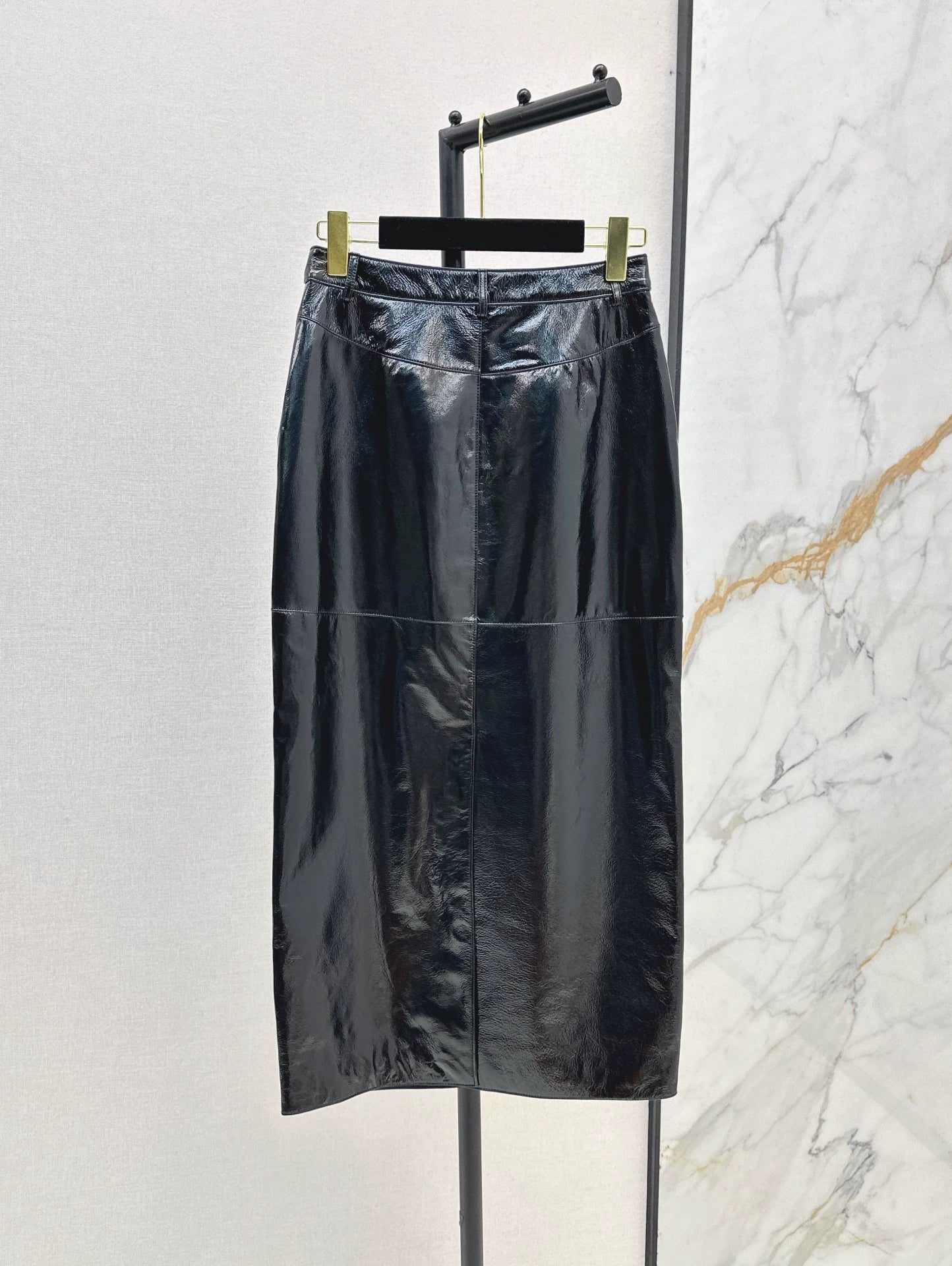 C 25A Premium Handcrafted Collection New Genuine Leather Skirt