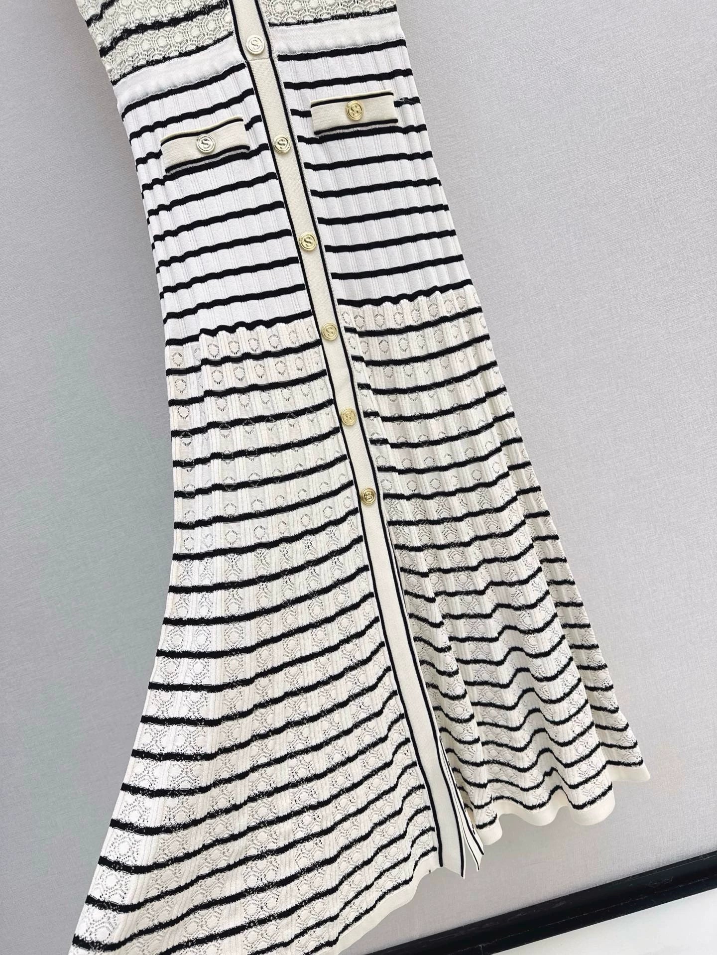 SA 25 Early Fall Latest Knit Long Sleeveless Dresses