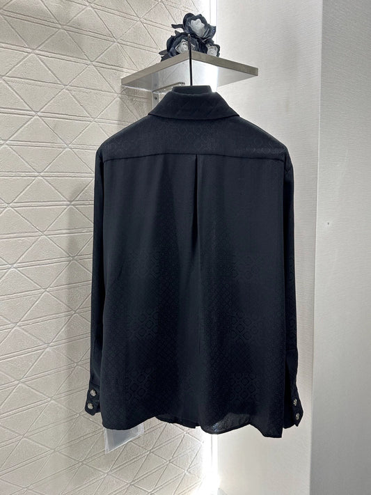 C 25 Jacquard Diamond Pocket Shirt