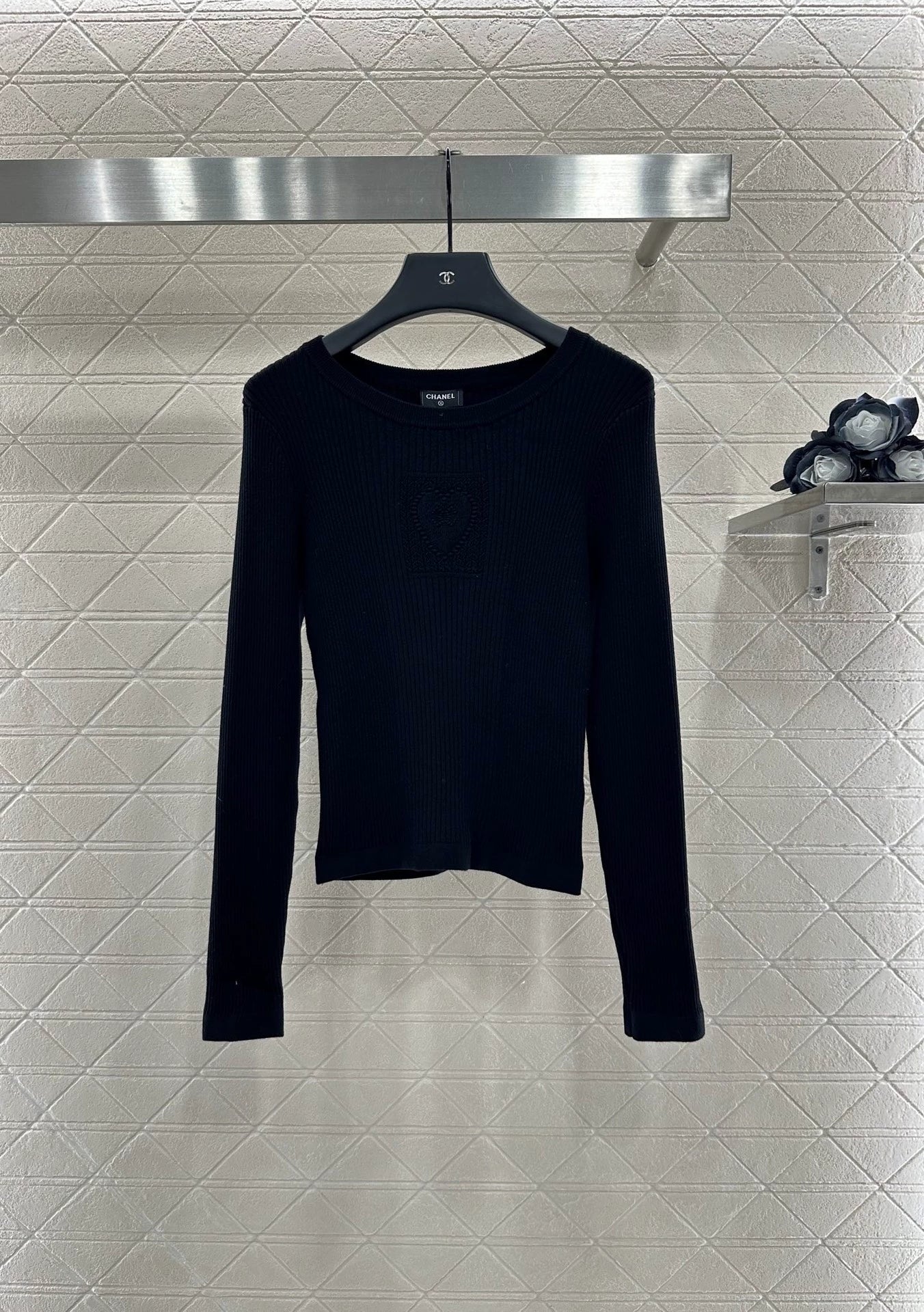 C 25 Heart knitted long sleeves