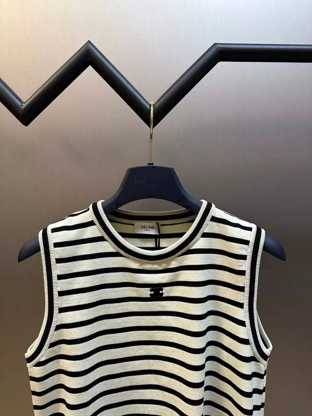 CE 25 Striped knit undershirt