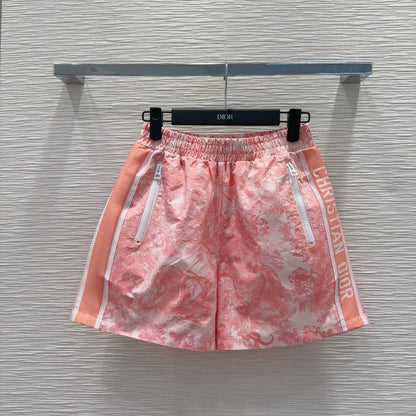 D 25 New Printed Letter Shorts