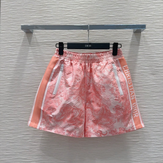 D 25 New Printed Letter Shorts