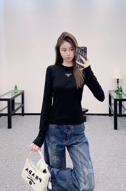 P 25 Slim-fit crew neck base shirt