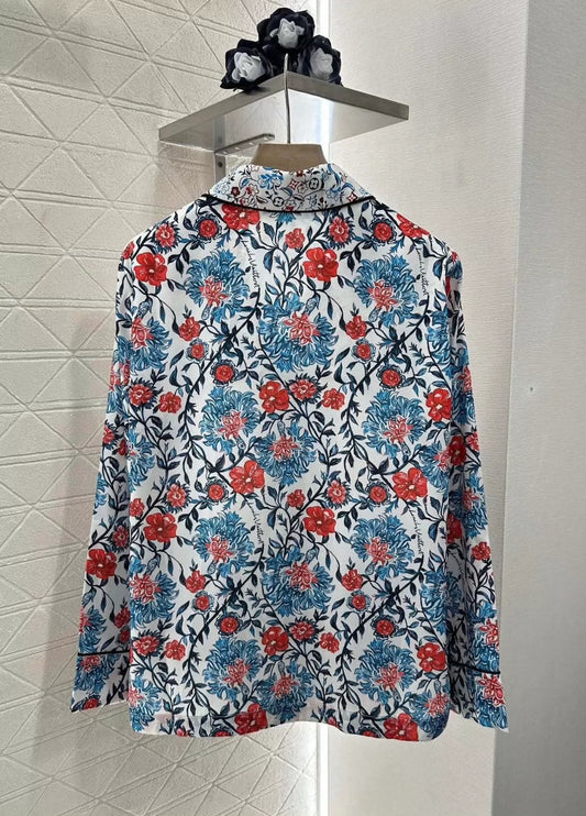 L 25 Floral Prints Shirts
