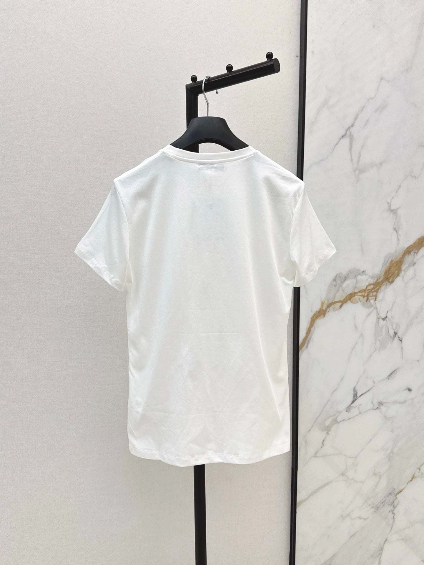 D 25 New Loose Shanghai City Painting Short Sleeve