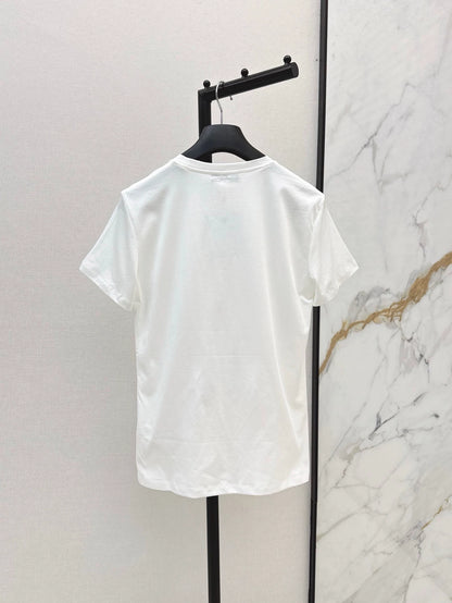 D 25 New Loose Shanghai City Painting Short Sleeve