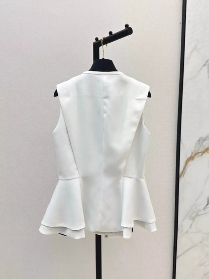 L 25 Spring/Summer New Ruffle Tank Top