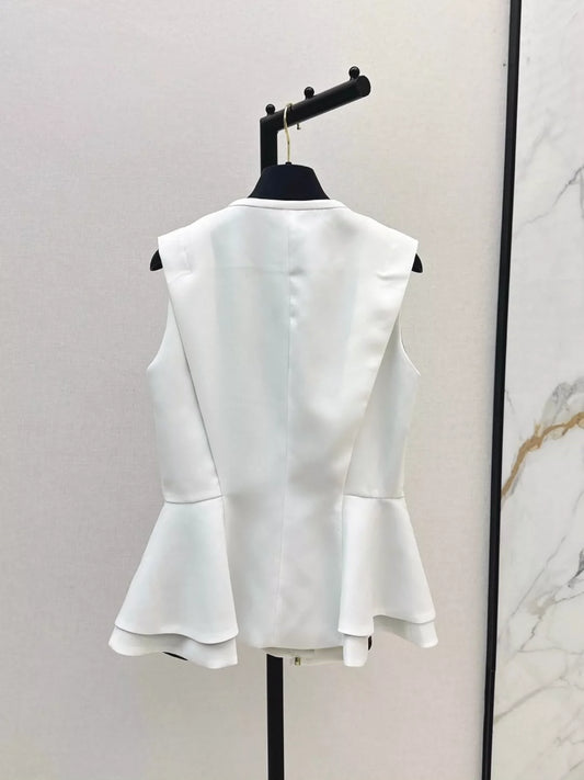 L 25 Spring/Summer New Ruffle Tank Top