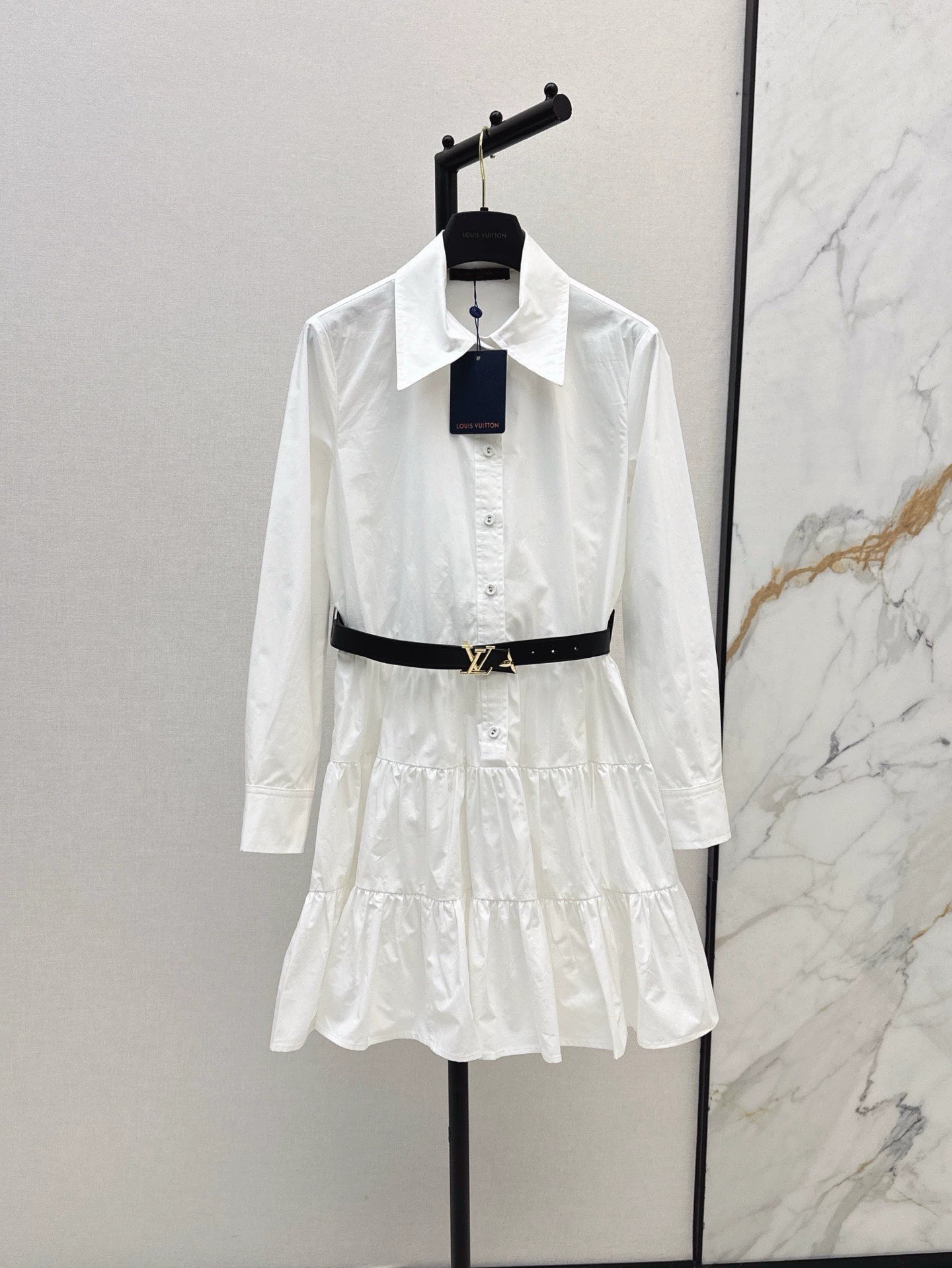 L 25 spring and summer new shirt dress
