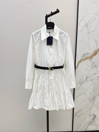 L 25 spring and summer new shirt dress
