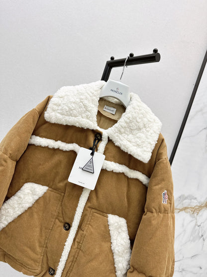 Mon 25 New lamb wool down jacket