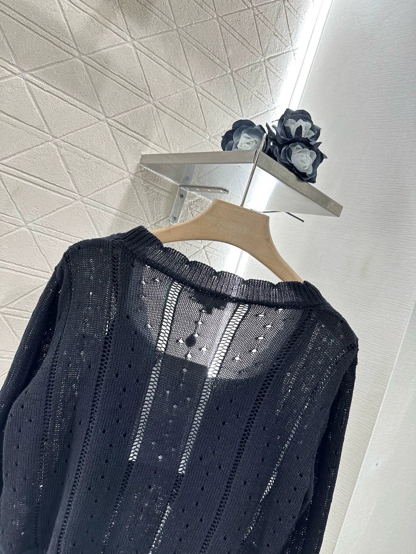 C 25 early fall new camisole knit cardigan two-piece