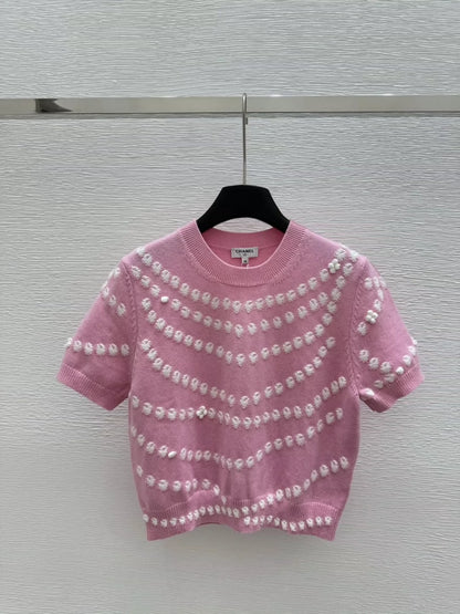 C 25 cashmere short-sleeved shirt