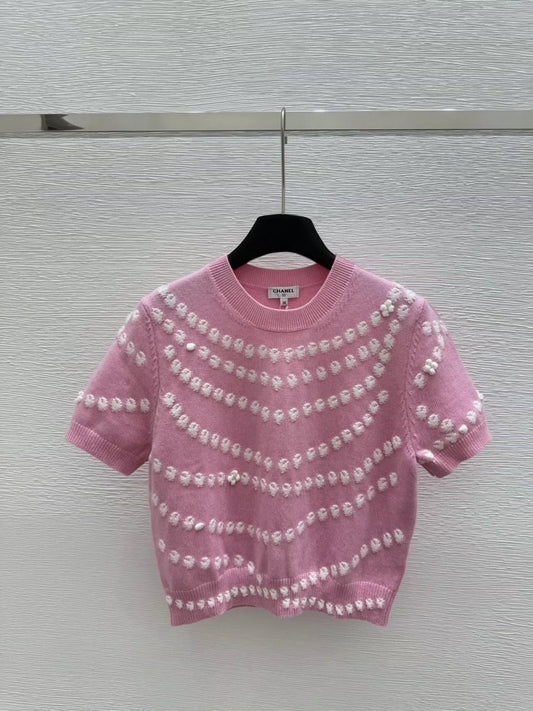 C 25 cashmere short-sleeved shirt