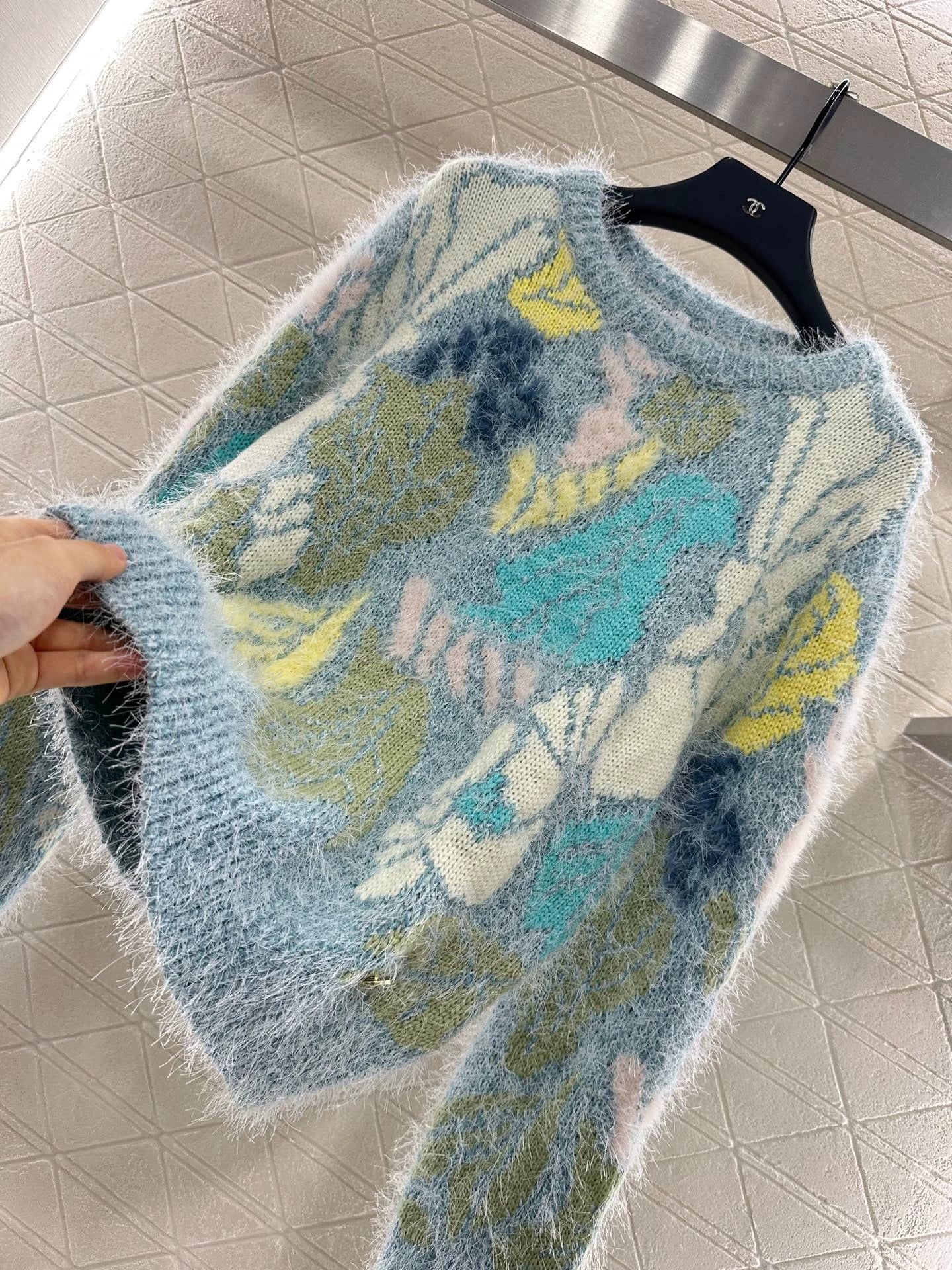 C 25 Mohair Knit Sweater