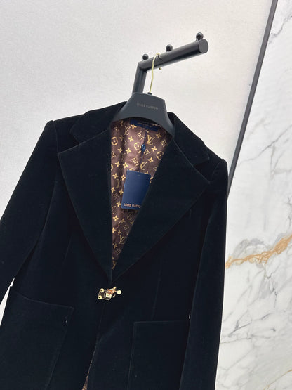 L 25 Jacquard monogram suit jacket