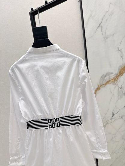 D 25 Spring/Summer latest elastic shirt dresses